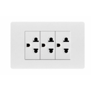 Phong cách hiện đại Big Khung 1 Gang 1 Way + đôi Thái Lan Ổ cắm điện thiết kế mới tường Ổ cắm chuyển đổi ổ cắm - Product Image 5