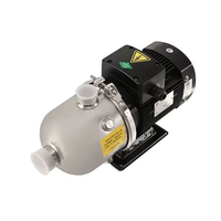 Pompa Air sentrifugal CHL2-50 CHL Horizontal baja tahan karat multitahap dengan garansi 1 tahun Model CNP