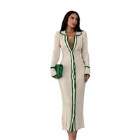 Robe trapèze en mousseline brodée à la machine, taille naturelle, écologique et respirante pour femme, pull tricoté décontracté et modeste