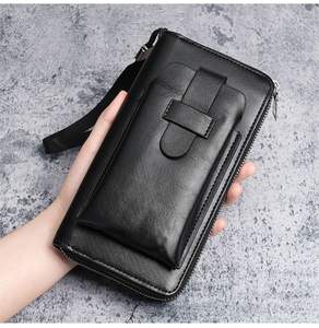 Nouveauté <span class=keywords><strong>Portefeuille</strong></span> long pour <span class=keywords><strong>portefeuille</strong></span> <span class=keywords><strong>Portefeuille</strong></span> multifonction en cuir PU avec sac de <span class=keywords><strong>rangement</strong></span> pour téléphone portable Grand porte-cartes à monnaie - Product Image 6