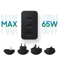 Adaptateur Type-C Charge Rapide PD 65W Chargeurs Super Rapide Type C ForSamsung S24 S23 S22 S21 Plus S22 EP-T6530