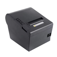 JP80H Printer Usb otomatis, pemotong otomatis 3 inci Usb gigi biru hitam, Printer Pos 80mm, Printer termal tanda terima