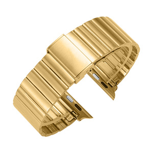 Bracelets de montre de style bambou pour Iwatch S11 pour Samsung Watch <span class=keywords><strong>7</strong></span> pour <span class=keywords><strong>Huawei</strong></span> GT4 Bracelet en métal en acier inoxydable - Product Image 2