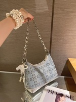 Sac à bandoulière de luxe léger pour femme, nouvelle collection haut de gamme, avec chaîne et fermeture éclair, petit format polyvalent
