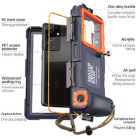 Nouveau multicolore 15m / 50 pieds plongée / natation photographie plongée IP68 professionnelle étanche pour iphone15pro 14 XR
