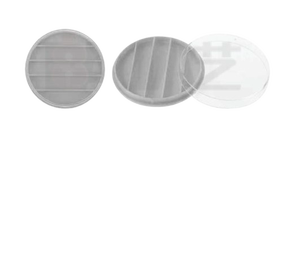 Palette de maquillage vide pour contouring et surligneur, en plastique, 3 couleurs, avec fente pour pinceau, pour fard à paupières - Product Image 1