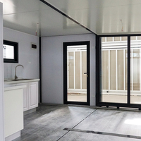 Maisons préfabriquées en conteneur 20 pieds/30 pieds Mobile Mobile Smart Pods Serre Cabine Appartements Bureau Hôtel 20 pieds/40 pieds