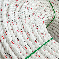 Corde tressée en PE/PP à 3 brins, corde d'emballage en polypropylène pour l'élevage d'huîtres