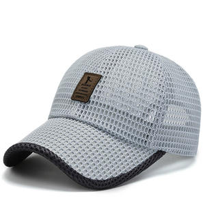 Casquette en maille pour hommes Casquette de baseball en maille respirante pour l'extérieur Casquette de sport décontractée avec langue de canard gagnante - Product Image 5
