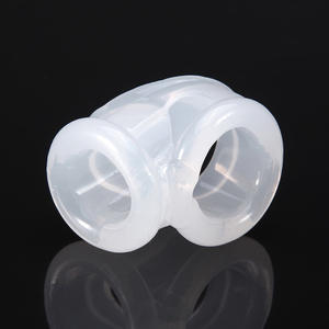 Premium Ultra Elastische Zachte Gel <span class=keywords><strong>Penis</strong></span>- en Scrotum-bindring voor Vrouwelijk Orgasme Plezier Adult Toy - Product Image 3