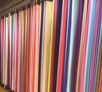 Tissu textile en microfibre 100% polyester, tissu en polyester imprimé par pigment, vente en gros, peau de pêche, 90 g/m², style méditerranéen