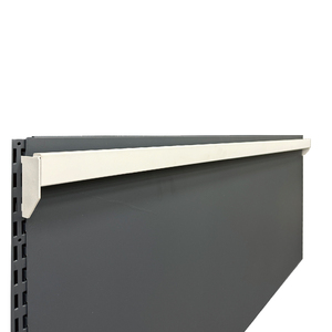 Soporte de exhibición de barra transversal metálica de 590mm de ancho para estantes de supermercado - Product Image 1