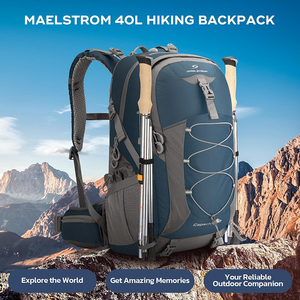 Échantillon gratuit Logo personnalisé Sac à dos tactique de randonnée en plein air 80L Sac à dos de camping pour hommes Sac de voyage en toile Sac d'escalade - Product Image 3