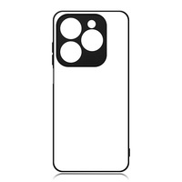 TPU + PC feuille d'aluminium blanc blanc bricolage 2d Sublimation coque de téléphone pour Tecno Spark 20 Pro Spark 10 Pro Spark 30C