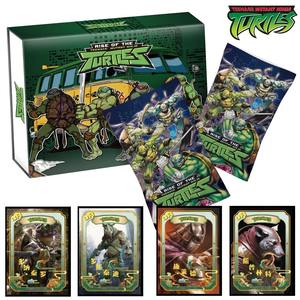 Anime japonés Teenage Mutant Collectible Cards Booster Box Rare TCG <span class=keywords><strong>Ninja</strong></span> Turtlesd Card TMNTs Juego de mesa Juguetes Niños Regalos - Product Image 2