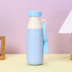 Bouteille d'eau isotherme en acier inoxydable Amz Hot, écologique, sans BPA, 17 oz, avec poignée en silicone, pour étudiants, garde au chaud/au froid - Product Image 4