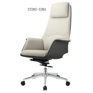 chaise de bureau en cuir moderne et confortable 37285-530A - Product Image 1