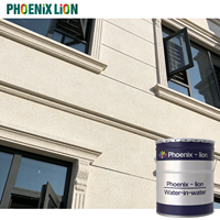 Peinture liquide effet granit multicolore pour façade de maison, peinture à base d'eau, résistante au marbre, fourniture directe usine OEM