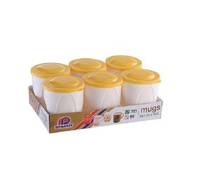 Vaso de Plástico de 300 ml, Juego de 6 Piezas - Product Image 1