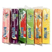 Produit phare : Jouet Squishy en PU à remontée lente, en forme de bâton de beurre, série fruits, doux et moelleux, anti-stress pour enfants, vente en gros