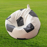 Nouveau ballon de Football forme pouf chaises Football relaxant paresseux pouf haute qualité moderne poufs chaise repose-pieds