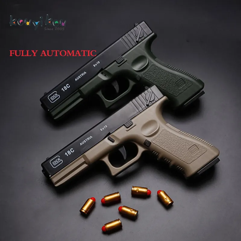 Детские игрушки 2022, популярные игры, игрушечный пистолет с автоматическим извлечением корпуса, снайперская пуля