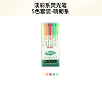 Design créatif stylo à dessin personnalisé à double tête pailleté marqueur encre à base d'eau ensemble de matières plastiques emballage