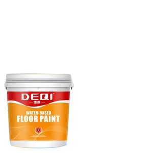 สีเคลือบพื้น DEQI สีทาพื้นชนิดน้ำ ทนทานต่อการสึกหรอ สีรองพื้นอีพ็อกซี่สำหรับพื้นโรงงานและคลังสินค้า - Product Image 1