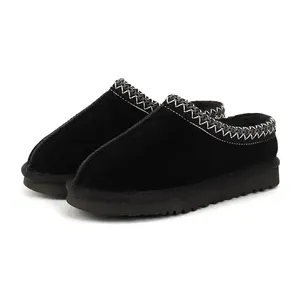 Chaussures de luxe <span class=keywords><strong>en</strong></span> coton de créateur, décontractées et tendance, bottes de neige antidérapantes et imperméables pour la plage, l'extérieur et l'hiver – Fermeture à enfiler - Product Image 3