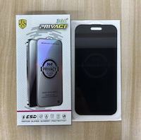 OG 360 °   Protections d'écran en verre pour la confidentialité OG GLASS ESD Protection intégrale pour iPhone Film trempé anti-traces de doigts