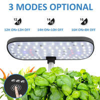 Systèmes de culture hydroponiques d'intérieur électroniques petite jardinière pour la maison Pots de légumes serre Kit de jardin lumière LED