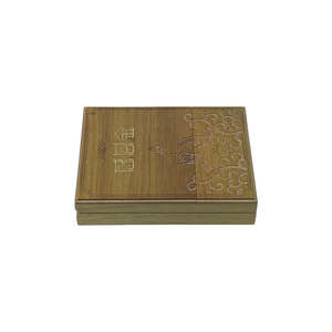 Caja de Madera Rectangular Moderna para Almacenamiento de Joyas, Barras de Oro y Plata Personalizadas, Reciclable - Product Image 5