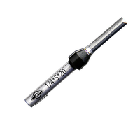 BushWalk 1/4X2X6 karbida padat pemotong penggilingan lurus untuk pertukangan CNC Router Bit pabrik Cina grosir timah Altin ODM OEM