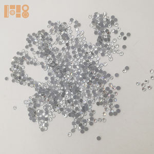 Piedras de Estrás Redondas de Alta Calidad SS10 SS12 SS16 SS20 con Reverso Plano <span class=keywords><strong>para</strong></span> <span class=keywords><strong>Ropa</strong></span>, <span class=keywords><strong>para</strong></span> Personalizar Prendas - Product Image 2