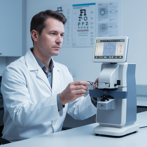 InnoVue Opto <strong>Compact</strong> AL-800 All-in-One Auto Lensmeter Focimeter and PD Tester Optical <strong>Instrument</strong> with 1 Year Warranty - Product Image 6