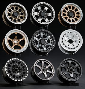 Jantes forgées tout-terrain personnalisées de 17, 18 et 20 pouces, 6x139.7 6x135, multi-branches, noires, pour Toyota Land Cruiser LC300 LC200 Lexus GX - Product Image 5