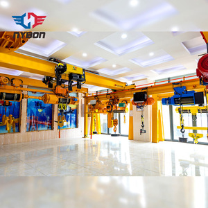 Palan à câble métallique à poutre unique 30 tonnes Grue aérienne entraînée par moteur électrique Eot - Product Image 3