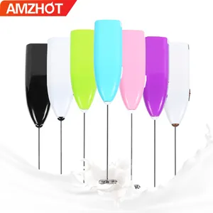 G26-0002 Amz Top Người Bán Điện Cà Phê Frother Xách Tay Mini Nhựa Cầm Tay Mixer Có Thể Sạc Lại Sữa Frother USB