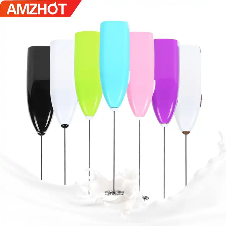 1pc Electric Mini Handheld Milk Frother, Portable Milk Frother