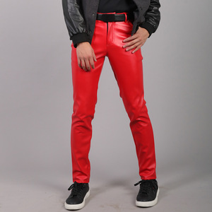 <span class=keywords><strong>Pantaloni</strong></span> <span class=keywords><strong>in</strong></span> <span class=keywords><strong>pelle</strong></span> giovani e di mezza età <span class=keywords><strong>pantaloni</strong></span> <span class=keywords><strong>in</strong></span> <span class=keywords><strong>pelle</strong></span> da uomo elastici sottili alla moda, <span class=keywords><strong>pantaloni</strong></span> <span class=keywords><strong>in</strong></span> <span class=keywords><strong>pelle</strong></span> da bar - Product Image 3