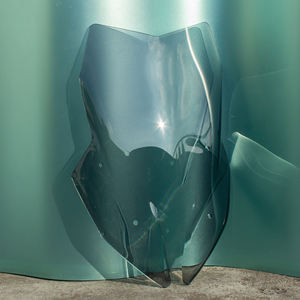 Nouvelle visière pare-brise transparente incassable Teco pour scooter BMW F900 XR 2020-2025 avec garantie de 5 ans - Product Image 2