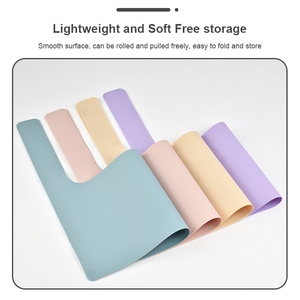 Tapete de Silicona Antideslizante para Bebés, Tapete para Silla Alta, Grado Alimenticio, Fácil de Limpiar, Libre de BPA, con Succión, para Comer - Product Image 5