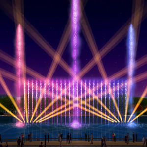 Fuente de Agua con Boquilla de Gas de 100 Metros, 1 Dimensión, Chorro Alto Directo y Combinado, Fuente Musical Danzante en Taiwán, China - Product Image 3