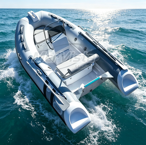 Oferta Especial: Bote de <span class=keywords><strong>Pesca</strong></span> Abierto de Fibra de Vidrio Rígida RIB 330 Orca de 11 pies con Hypalon/PVC - Product Image 1