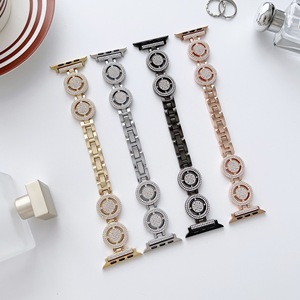 Bracelet en acier inoxydable massif de 38/40/42/44/49mm pour <span class=keywords><strong>Apple</strong></span> <span class=keywords><strong>Watch</strong></span> Bracelet en métal pour femmes - Product Image 1