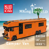 Mould King 24134 1333PCS Camper Van Car Series Building Block Brick Model Technical Technological Toy OEM ODM