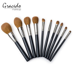 Super suave pelo sintético Fundación Mantilla de sombra de ojos maquillaje pinceles/brochas Etiqueta Privada pinceles de maquill - Product Image 1
