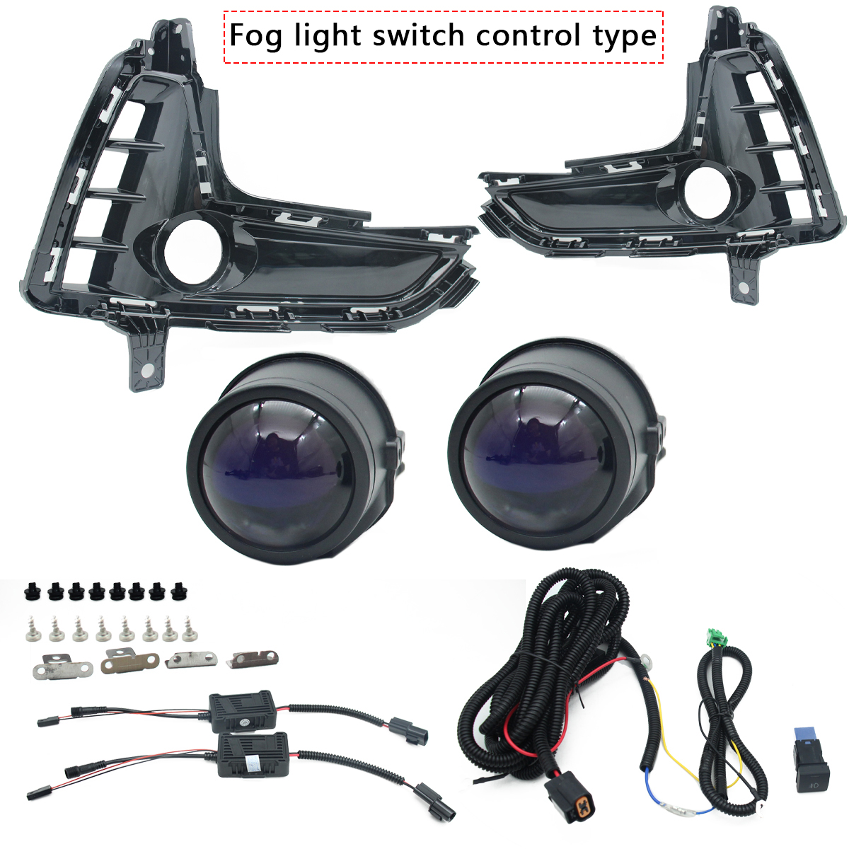 Tipo de control del interruptor de la luz de niebla