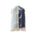 Housse de protection pour vêtements Tnt 137x60 cm beige avec côté transparent et fermeture éclair pour la protection des vêtements - Product Image 5