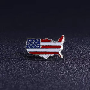 Broche personnalisée en métal émaillé, drapeau de l'Inde, emblème national, drapeau mondial, États-<span class=keywords><strong>Unis</strong></span>, Allemagne, <span class=keywords><strong>Canada</strong></span>, pays, pour badge - Product Image 6